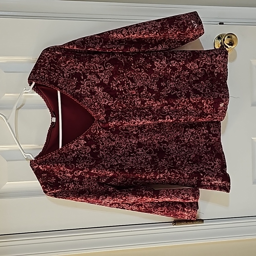 BIYAYCDA Floral Midi Sleeve